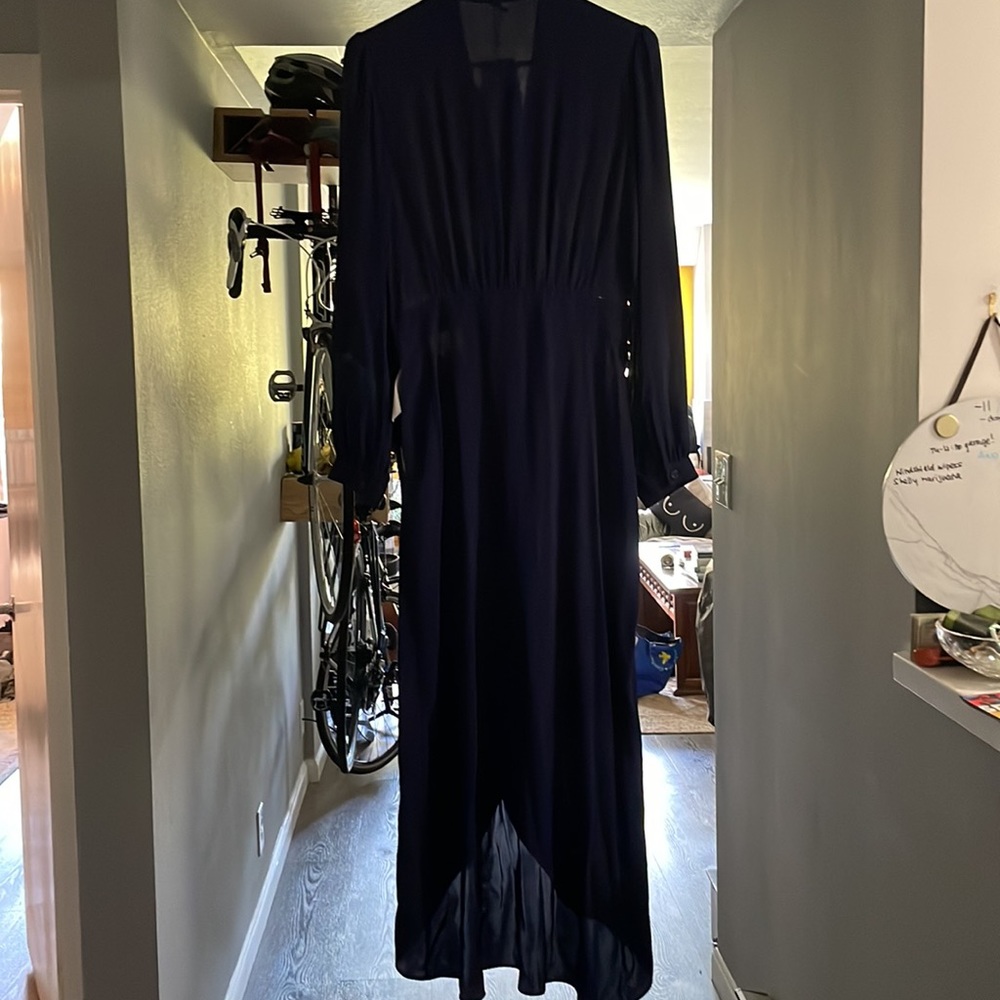 Diane von Furstenberg Stella Faux-Wrap Midi Dress - Picture 8 of 10